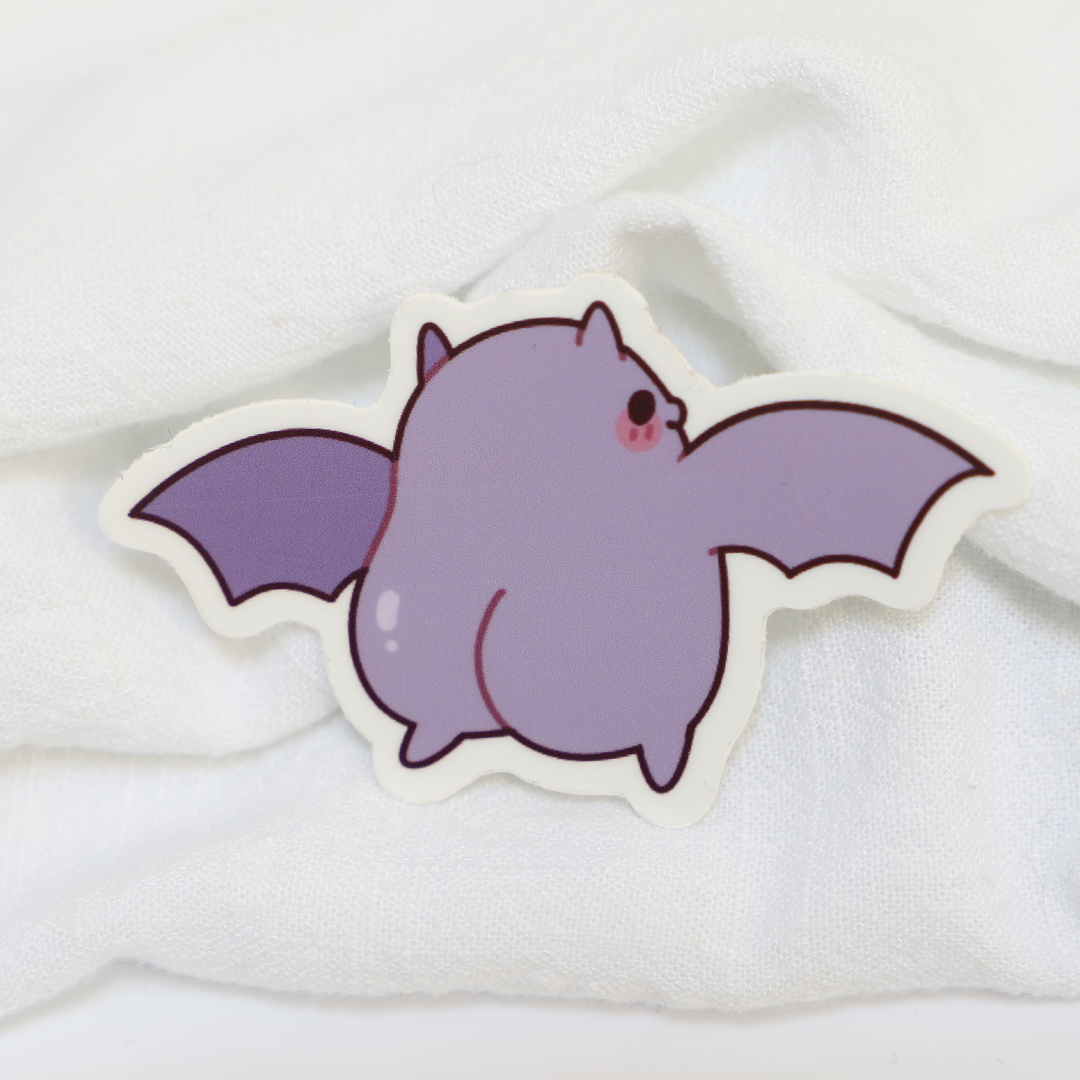 Cute Bat Sticker Pack (5 Stickers)